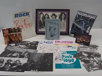 Lot 573 - PINK FLOYD: A selection of fan memorabilia...