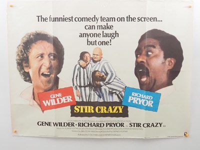 Lot 61 - A group of comedy film posters STIR CRAZY...