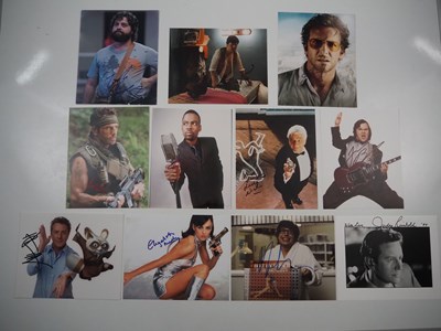 Lot 62 - A group of comedy film related autographs...