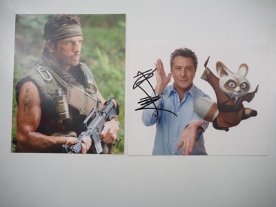 Lot 62 - A group of comedy film related autographs...
