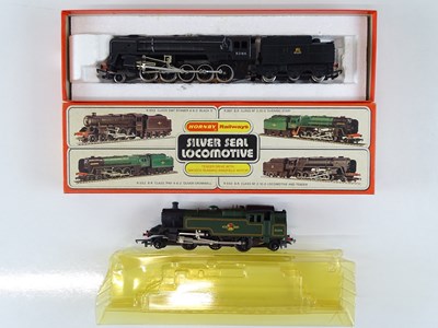 Lot 577 - A pair of TRI-ANG/HORNBY OO Gauge steam...