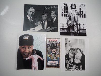 Lot 63 - A group of comedy television and film related...