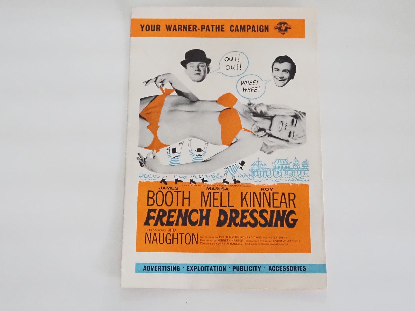 Lot 72 FRENCH DRESSING (1964) A one sheet film