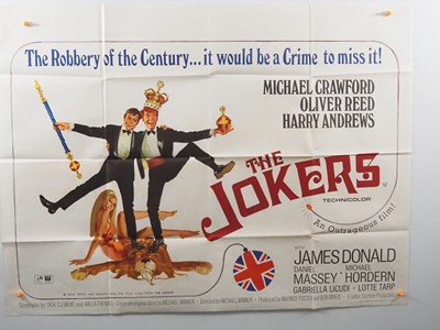 Lot 82 - THE JOKERS (1967) A UK Quad film poster and...