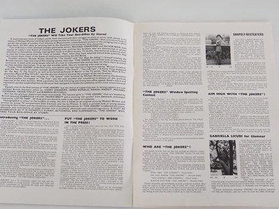 Lot 82 - THE JOKERS (1967) A UK Quad film poster and...