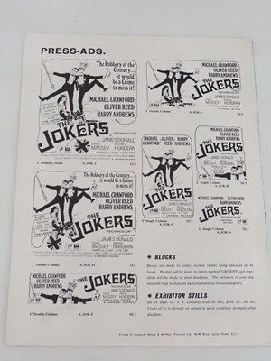 Lot 82 - THE JOKERS (1967) A UK Quad film poster and...