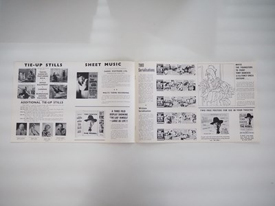 Lot 85 - THE REBEL (1961) - UK press campaign book for...