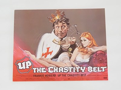 Lot 87 - UP THE CHASTITY BELT (1971) - A one sheet film...