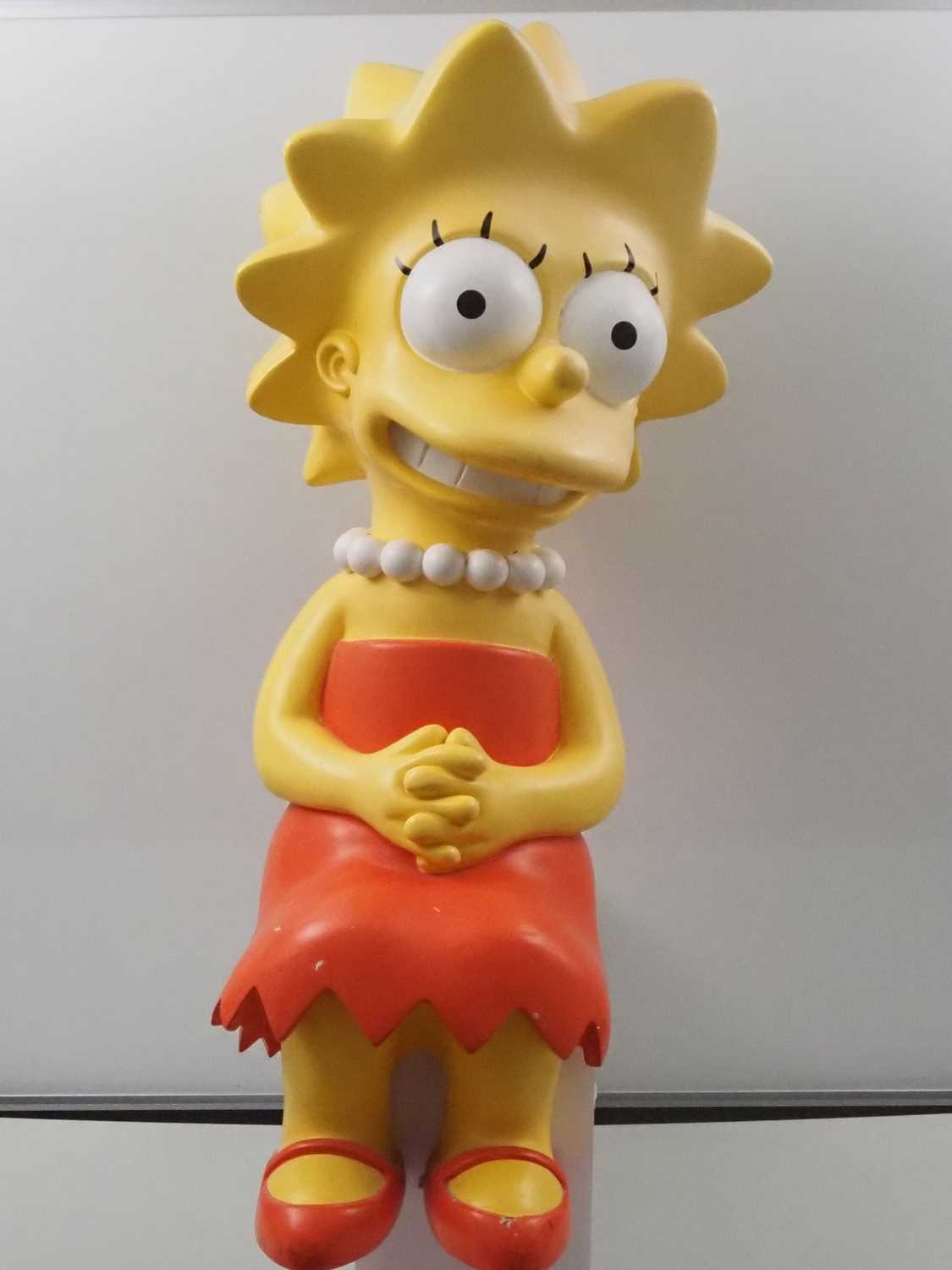 Lot 88 - THE SIMPSONS - A Lisa Simpson fibreglass ‘full...