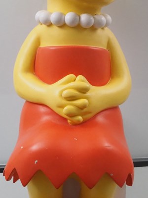 Lot 88 - THE SIMPSONS - A Lisa Simpson fibreglass ‘full...