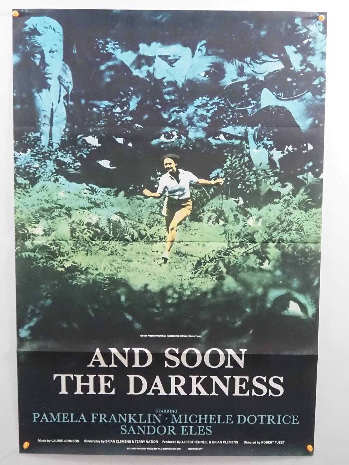 Lot 97 - AND SOON THE DARKNESS (1970) - A one sheet