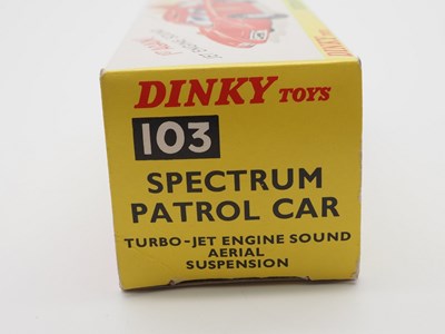 Lot 33 - A DINKY 103 'Captain Scarlet' - Spectrum...