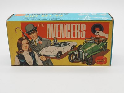Lot 35 - A CORGI Gift Set 40 (GS40) 'The Avengers' with...