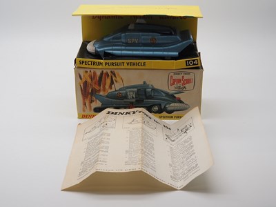 Lot 40 - A DINKY 104 'Gerry Anderson's Captain Scarlet'...