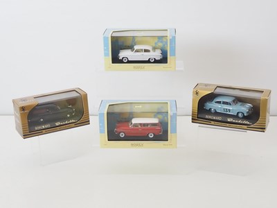 Lot 42 - A group of four 1:43 scale diecast cars by...