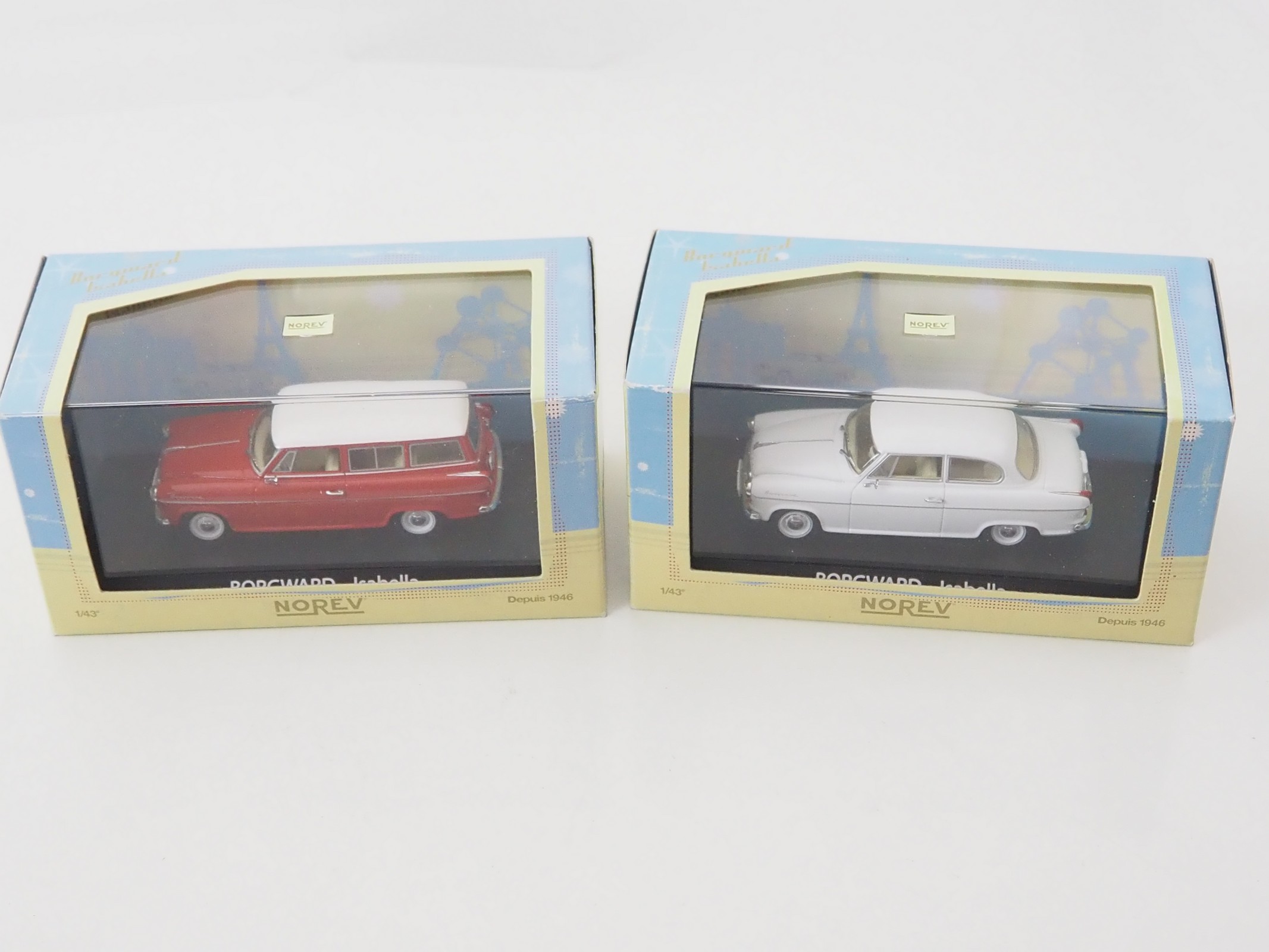 Lot 42 - A group of four 1:43 scale diecast cars by