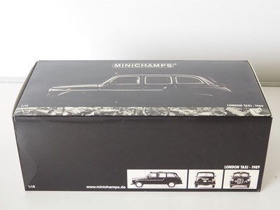 Lot 52 - A MINICHAMPS 1:18 scale diecast model of a...