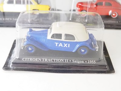 Lot 58 - A group of diecast 1:43 scale model Taxis by...