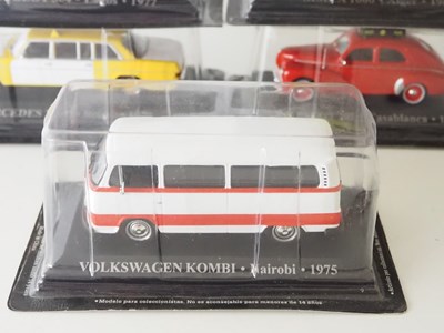 Lot 58 - A group of diecast 1:43 scale model Taxis by...