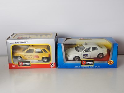 Lot 61 - A group of 1:24 scale diecast model Taxis by...