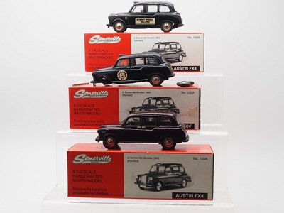 Lot 70 - A group of hand built 1:43 scale white metal...