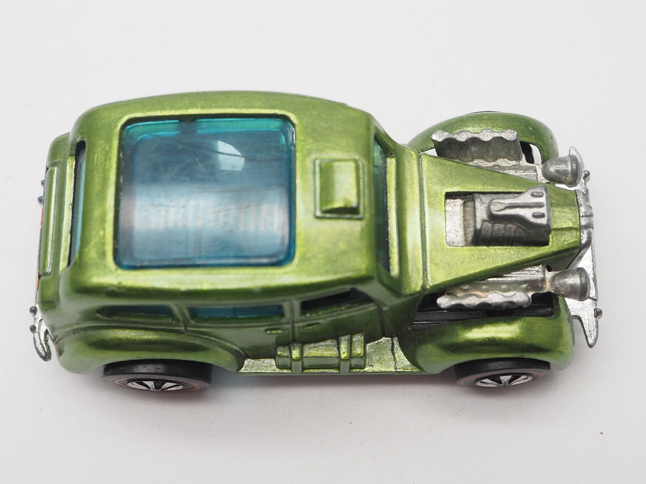 1970 Cockney Cab high quality Redline Hotwheel Green