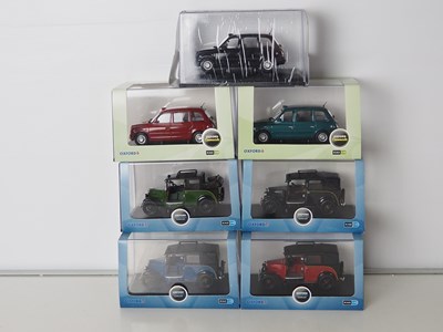 Lot 88 - A group of 1:43 scale diecast models by OXFORD...