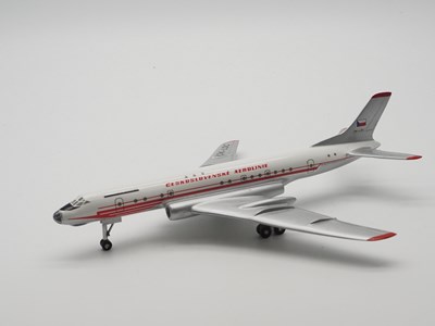 Lot 102 - A HISTORICAL AIRCRAFT MODELS 1:200 scale hand...