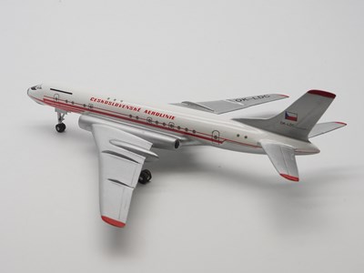 Lot 102 - A HISTORICAL AIRCRAFT MODELS 1:200 scale hand...