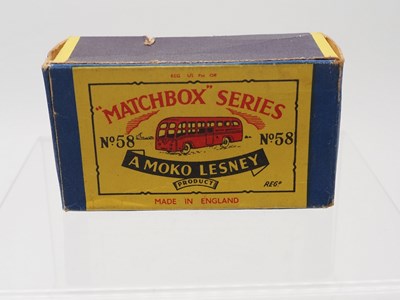 Lot 107 - A MATCHBOX Regular Wheels No 58a BEA Airport...