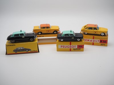 Lot 122 - A group of 1:43 scale METOSUL diecast taxis,...