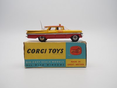 Lot 146 - A CORGI TOYS No 480 Chevrolet Impala Taxi Cab,...