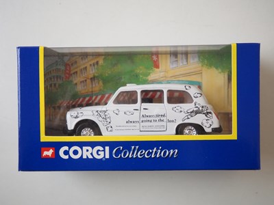 Lot 156 - A group of CORGI TOYS TXI and FX4 taxis - VG/E...
