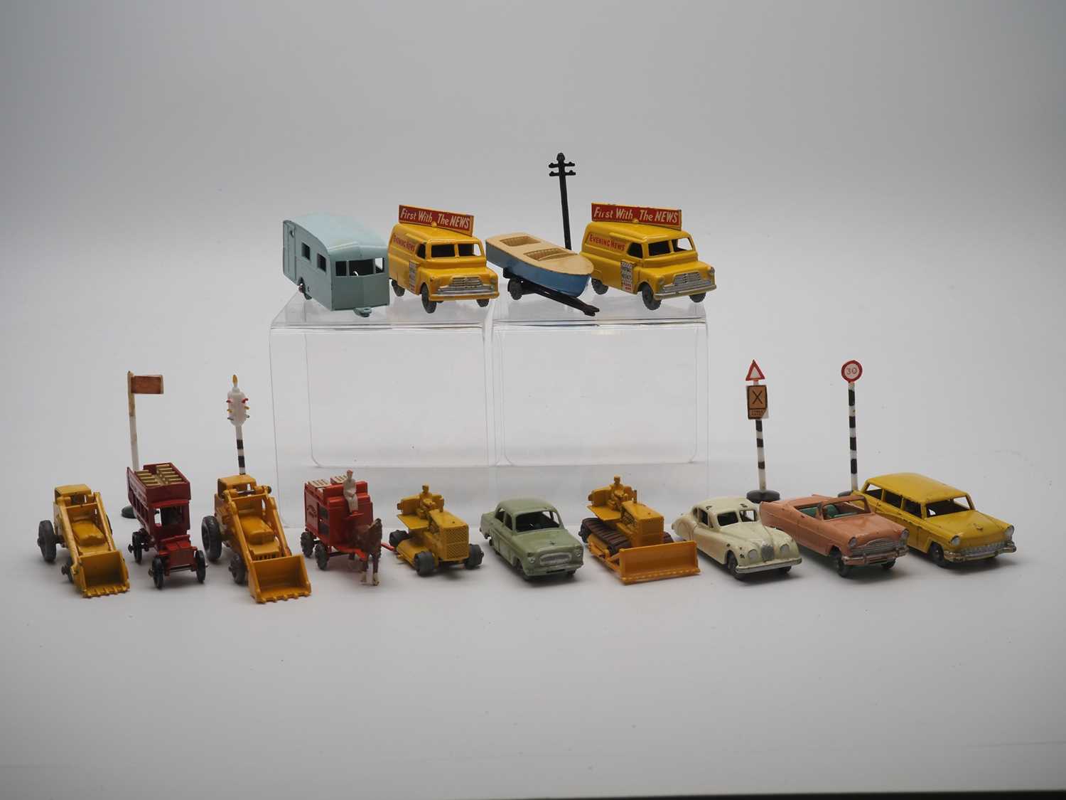 Lot 165 - A group of early MOKO LESNEY MATCHBOX vehicles,...