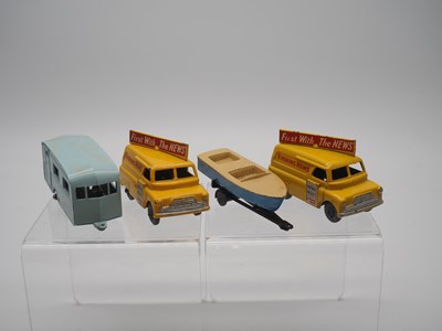 Lot 165 - A group of early MOKO LESNEY MATCHBOX vehicles,...