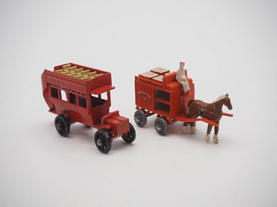 Lot 165 - A group of early MOKO LESNEY MATCHBOX vehicles,...