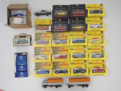 Lot 168 - A group of mixed boxed diecast cars, vans and...