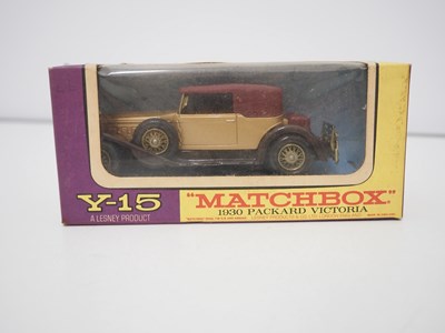 Lot 169 - A group of MATCHBOX Models of Yesteryear, all...
