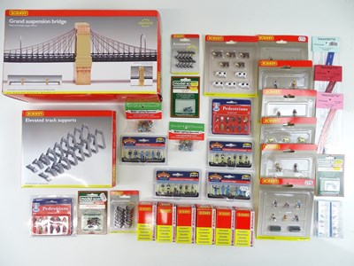 Lot 596 - A quantity of OO Gauge accessories by HORNBY,...