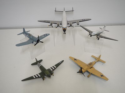 Lot 174 - A group of unboxed diecast aircraft by CORGI...