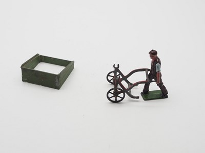 Lot 193 - A mixed group of hand painted lead figures,...