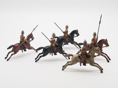 Lot 195 - A BRITAINS Set 94 '21st Lancers' (1901...