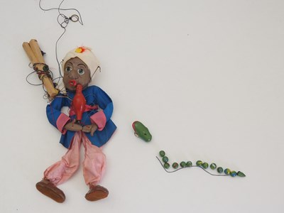 Lot 224 - An original PELHAM PUPPET Snake Charmer -...