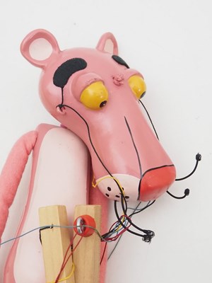 Lot 225 - An original PELHAM PUPPET SL30 Pink Panther in...