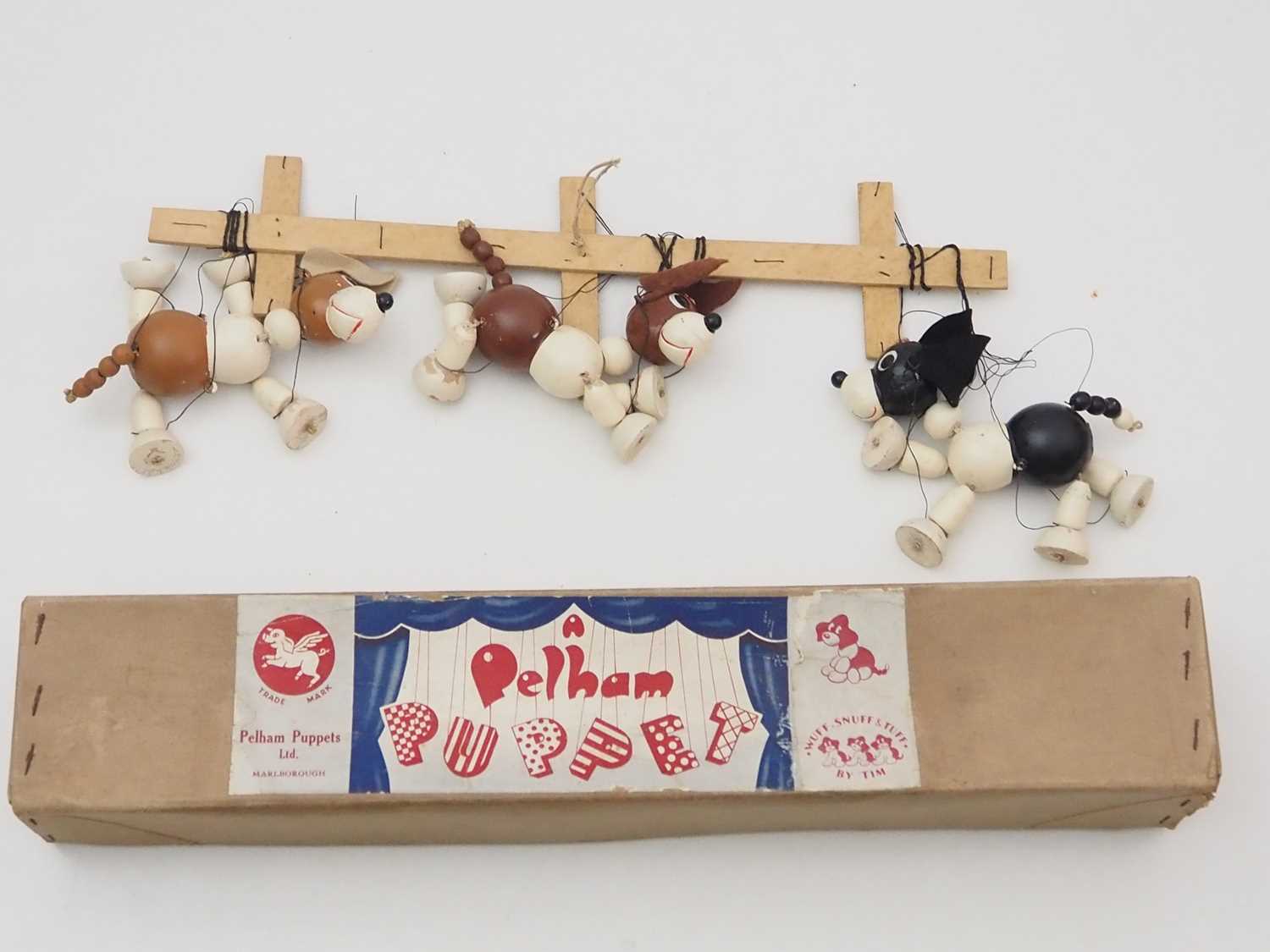 Lot 241 - An original PELHAM PUPPETS Wuff, Snuff and...