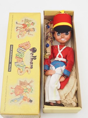 Lot 252 - A pair of Enid Blyton related PELHAM PUPPETS...