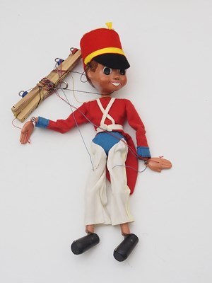 Lot 252 - A pair of Enid Blyton related PELHAM PUPPETS...