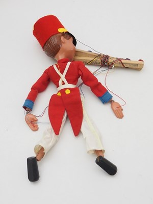 Lot 252 - A pair of Enid Blyton related PELHAM PUPPETS...