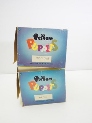 Lot 263 - A pair of vintage PELHAM PUPPET vent puppets...