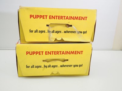 Lot 263 - A pair of vintage PELHAM PUPPET vent puppets...